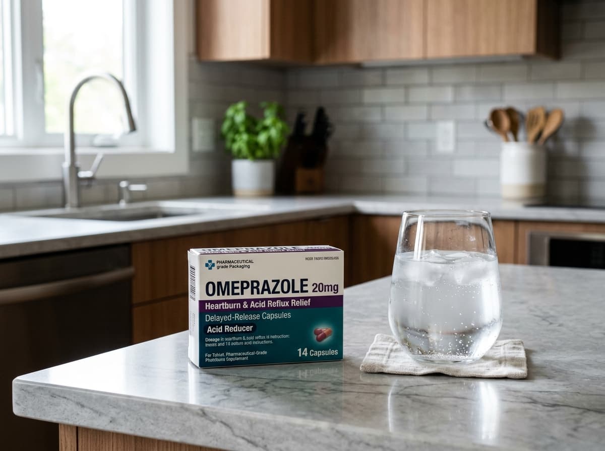 Omeprazole 20mg Gastro-Resistant Capsules (14 Pack)