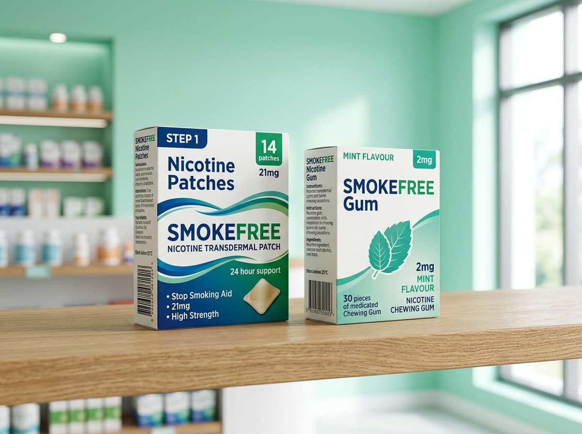 NiQuitin 21mg Step 1 Nicotine Clear Patches (7 Pack)